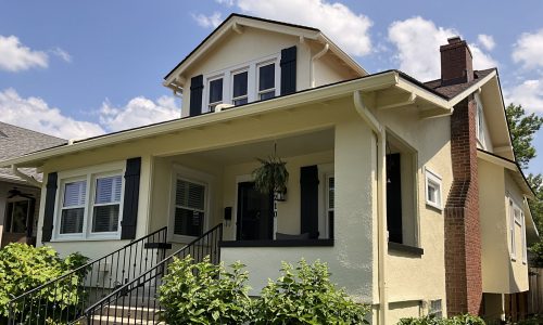 photo of repainted home in the highlands