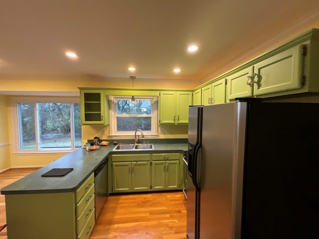 photo of kitchen cabinets to be repainted Preview Image 3