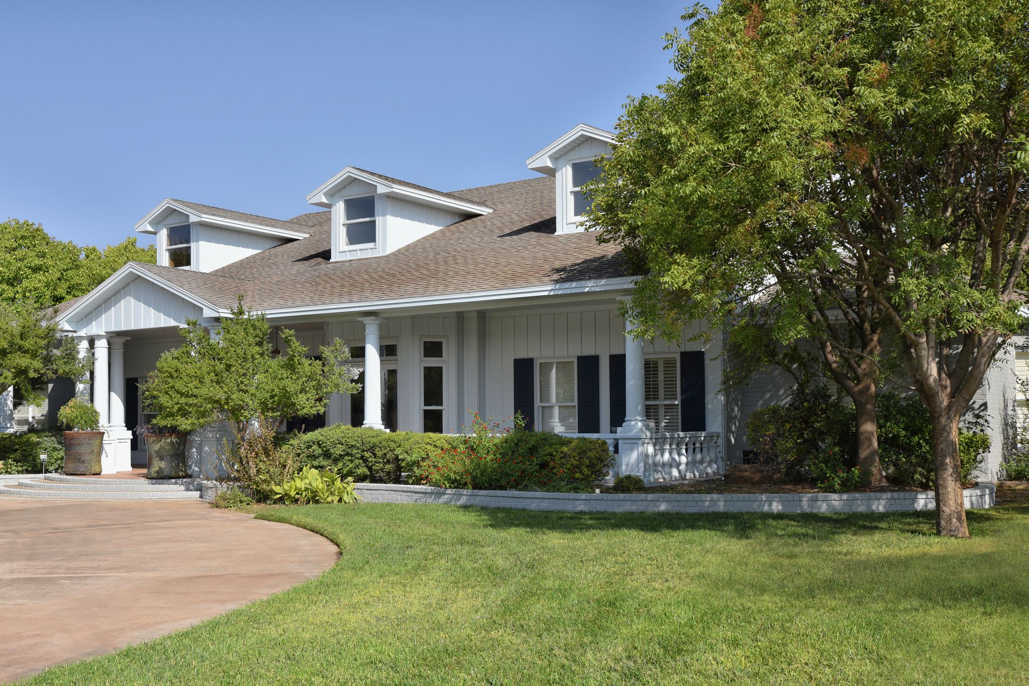 home exterior in lubbock, texas