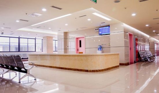 lobby of healthcare facility