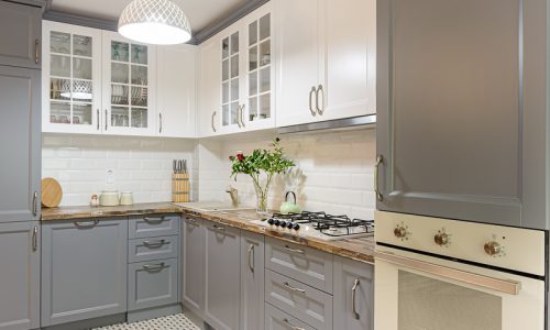 shutterstock_1411719467_kitchen_Painted_cabinets_white_gray_stock_interior