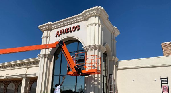abuelo's mexican restaurant exterior painting