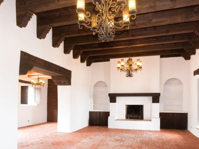 Interior living room painting by CertaPro house painters in Lubbock, TX