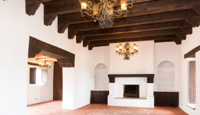 Interior living room painting by CertaPro house painters in Lubbock, TX