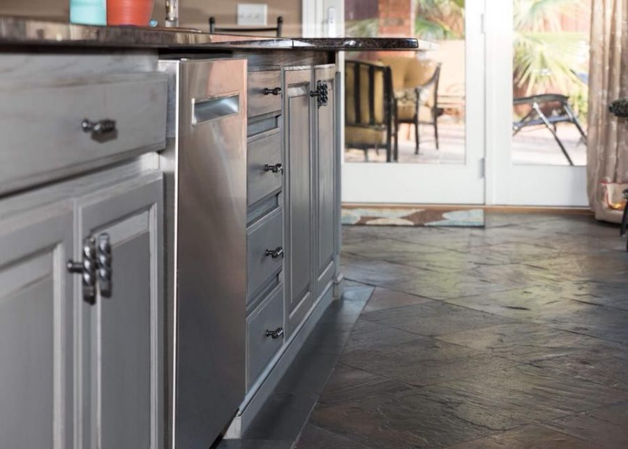 Interior cabinet painting by CertaPro Painters in Lubbock, TX