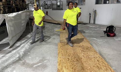 Commercial Flooring Project