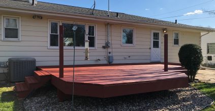 Deck Painting Project