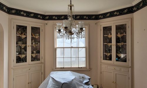 Wallpaper Removal Case Study During Photo