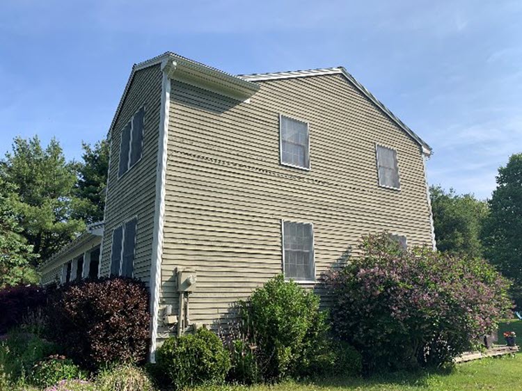 repainted exterior of home in yarmouth, maine