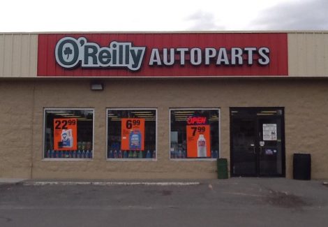 Exterior Commercial Painting at O'Reilly Autoparts