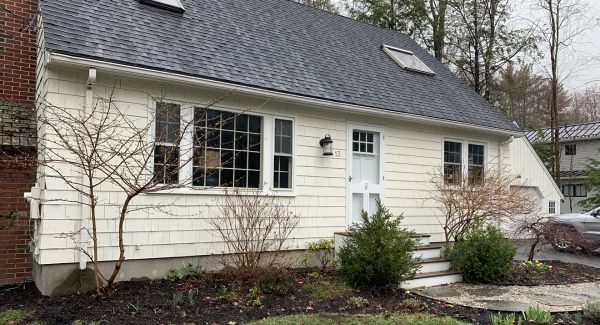 repainted exterior of home in maine