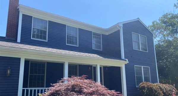 repainted exterior of home in yarmouth, maine