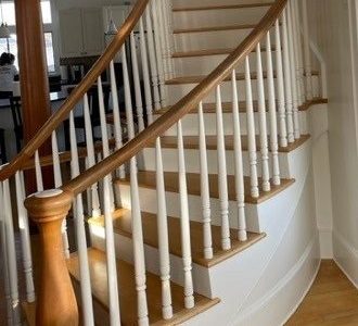 stairwell and trim interior painters