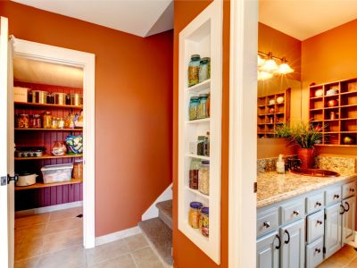 semi-gloss sheen painted trim