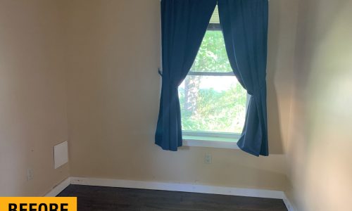 Interior Painting & Drywall Repair Before