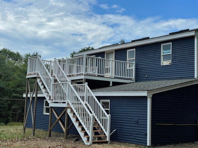 repainted exterior of home in maine Preview Image 1