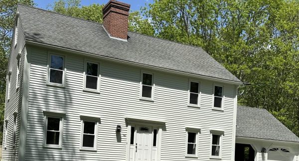 exterior painting in kennebunk after painting