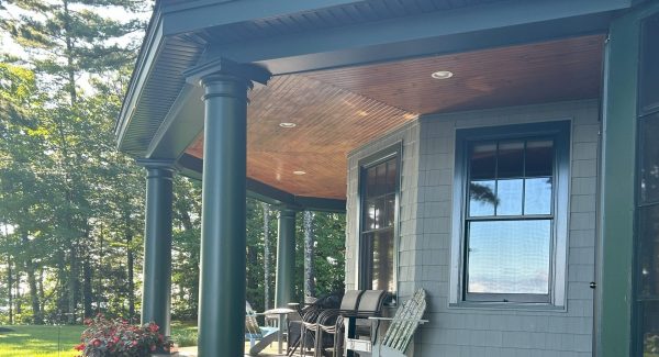 porch after painting