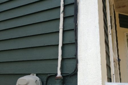 Incomplete Porch and Trim