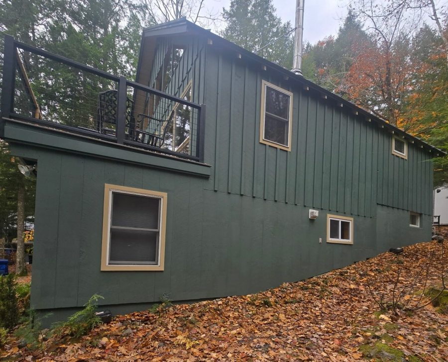 Repainted side of house in Maine Preview Image 1