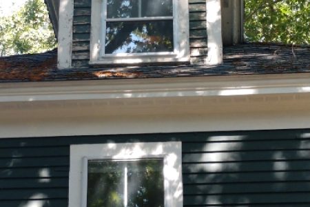 Unfinished Dormer Painting