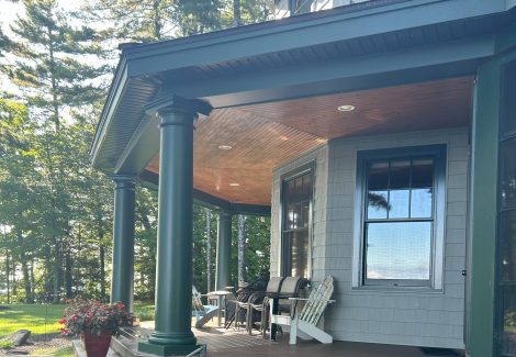 Porch & Outdoor Kitchen Pavilion Painting