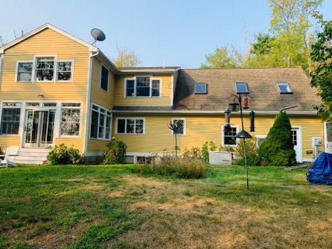 after painting home yellow