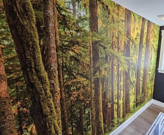 walls after wallpaper installation Preview Image 2