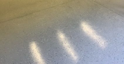 Garage Floor Coating Project in Falmouth