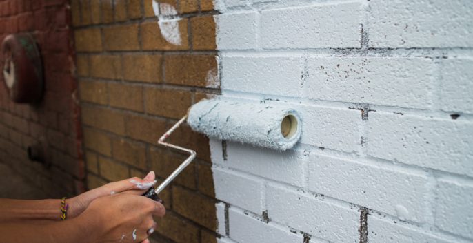 Brick Painting Service