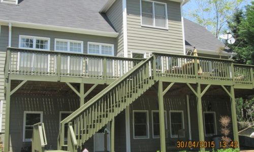 Two-Story Deck in Marietta