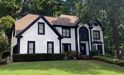 Exterior Painting Project of Stucco Trim