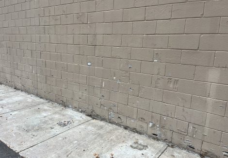 lowes side exterior before painting