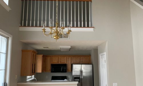 Kitchen and Stair Wall Painting