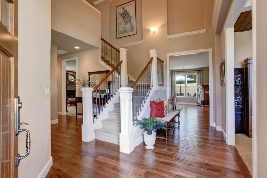 interior entrance in home