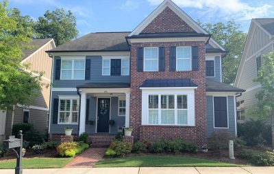 Professional Painting of Fiber Cement siding.