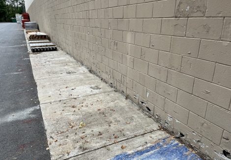 lowes exterior before repainting