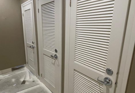 Commercial Washroom Interior Painting