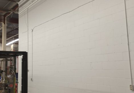 commercial warehouse interior painting
