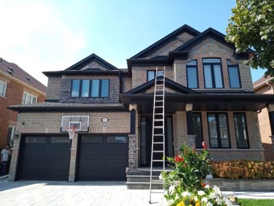 exterior trim painted markham on