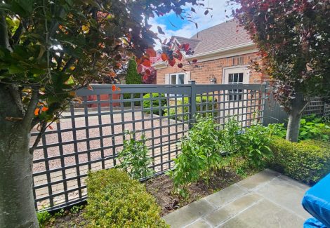 residential exterior painting fence