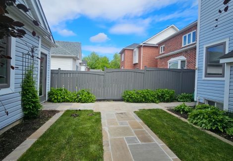 residential exterior painting fence