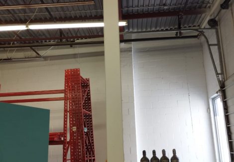 commercial warehouse interior painting