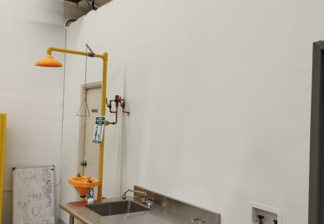 commercial warehouse interior painting