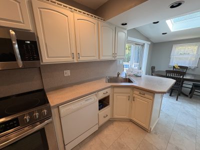 repainted kitchen cabinets in plainview ny by certapro painters of massapequa