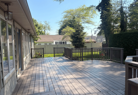 Exterior Deck Project in Massapequa - Before and After Album