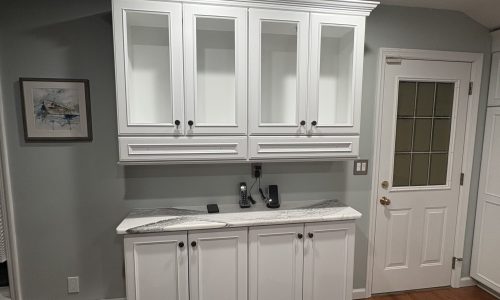 Repainted Kitchen Cabinets in Merrick
