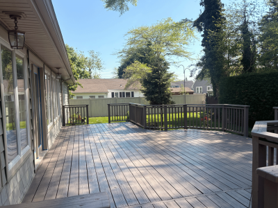 Exterior Deck After