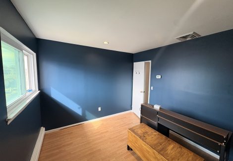 Home Office Painting - Before & After Photos