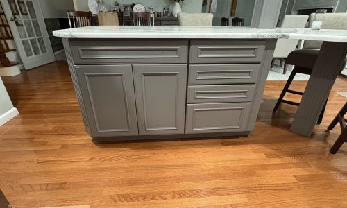 Repainted Kitchen Cabinets in Merrick
